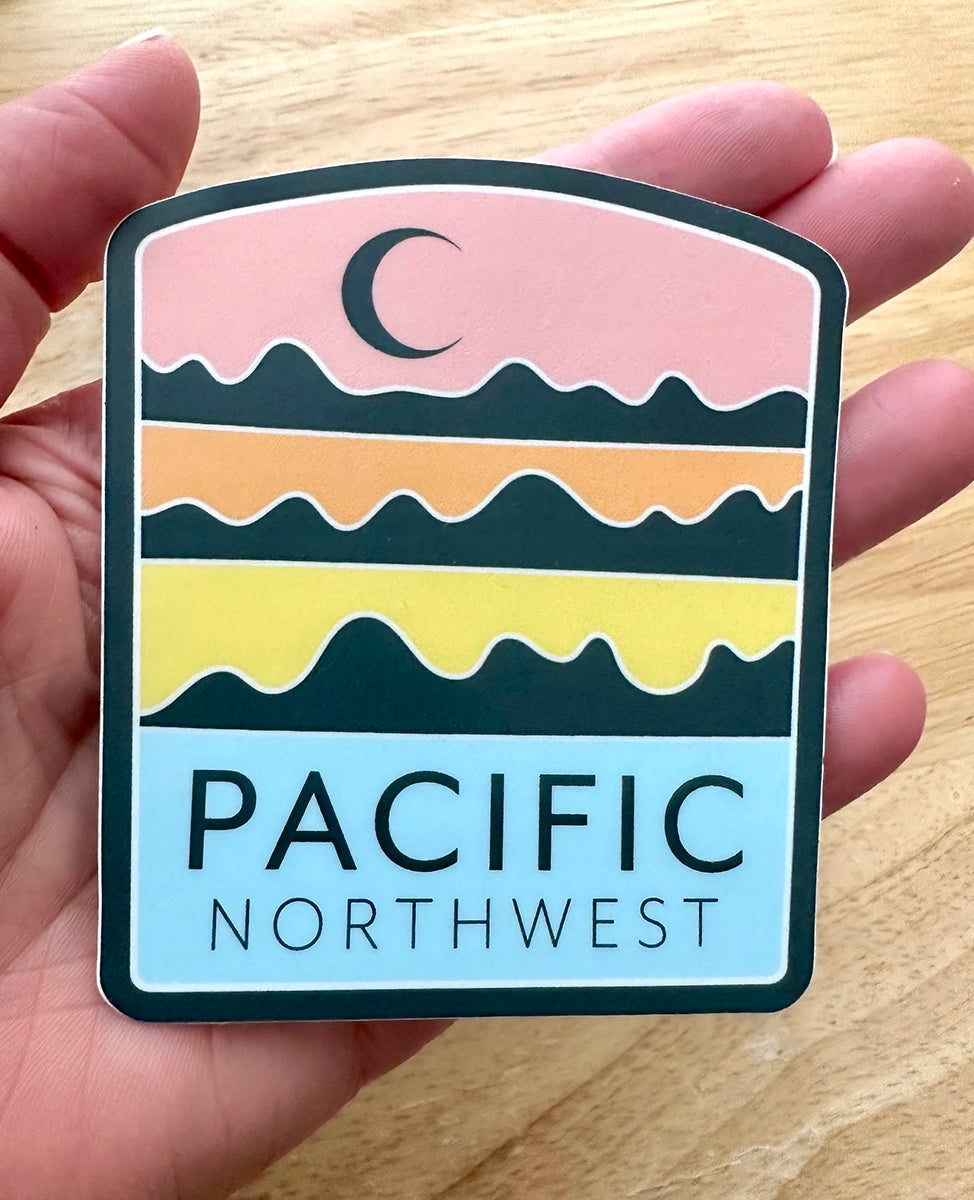 Scenic Pacific Northwest - Vinyl Sticker