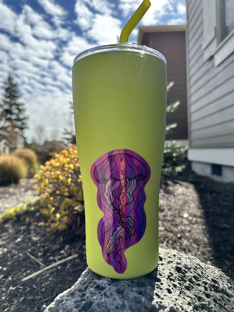 Dazzling Jellyfish - Holographic Sticker
