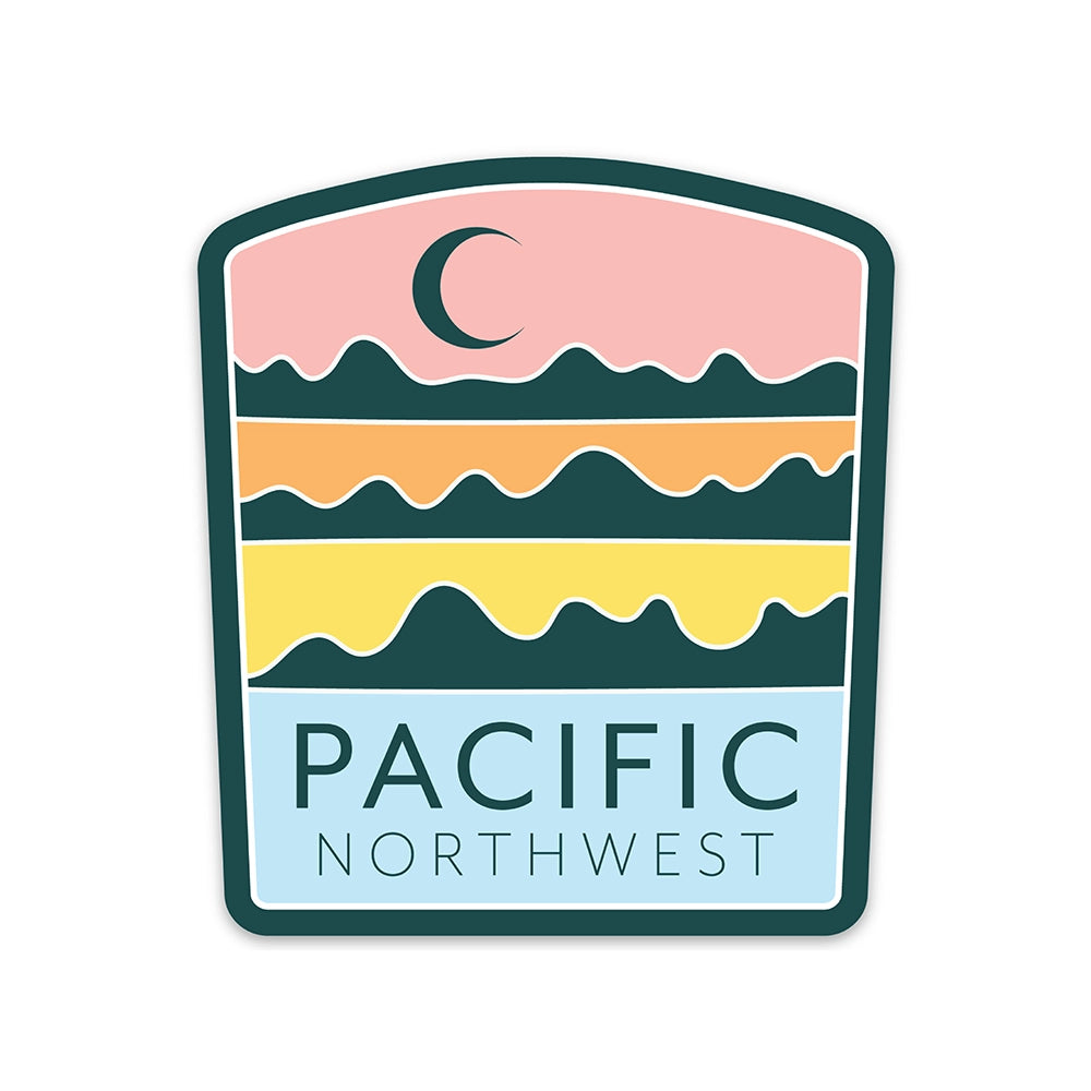 Scenic Pacific Northwest - Vinyl Sticker
