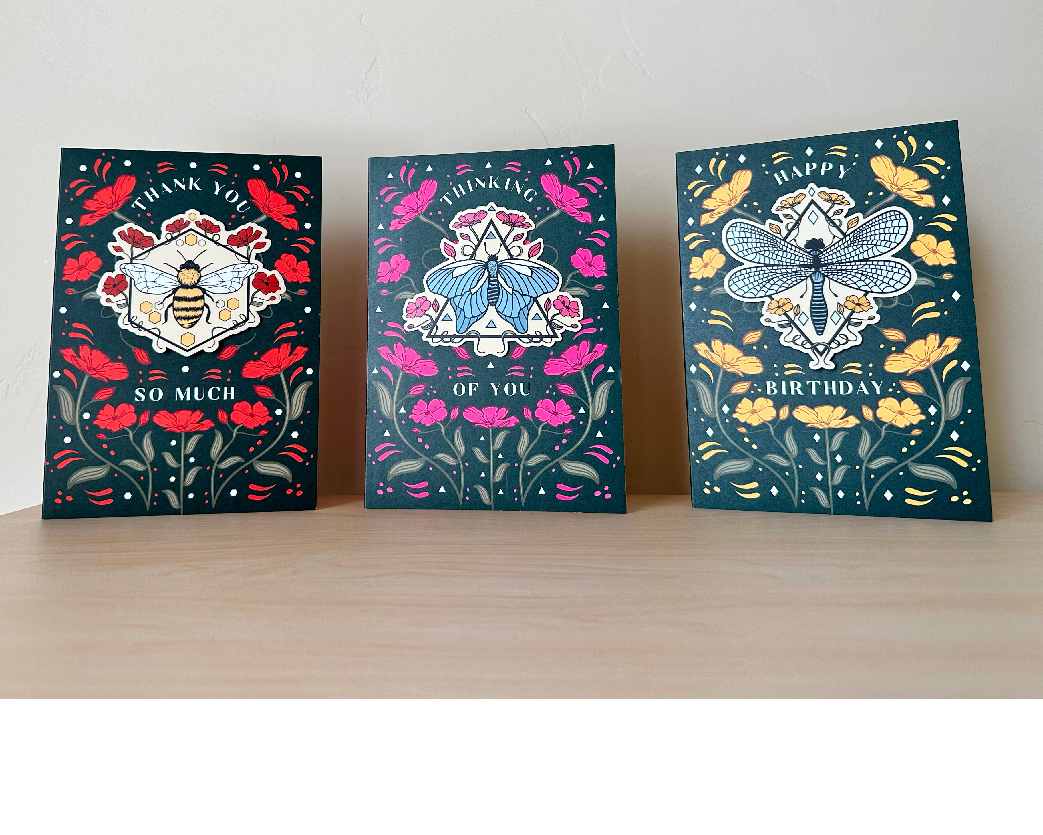 FLORAL INSECTS: BUTTERFLY CONSIDERATION GREETING CARD