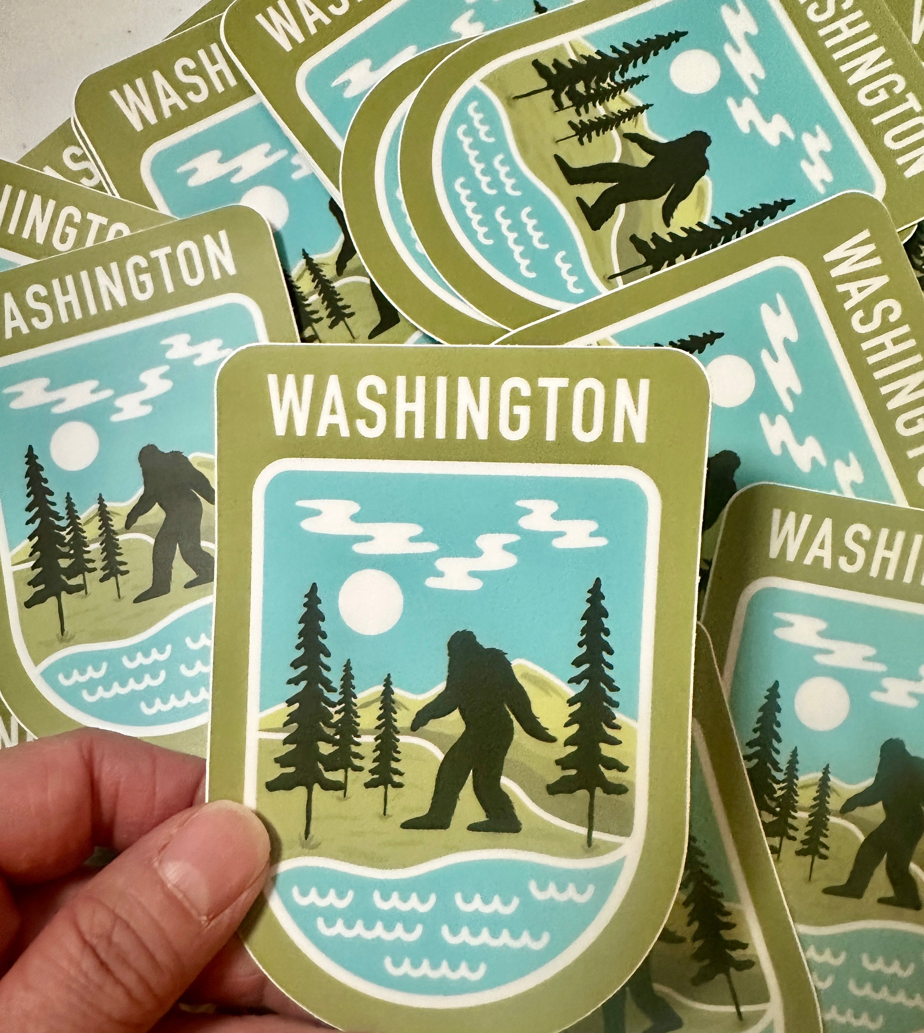NEW* State Scenic Route Washington - Vinyl Sticker