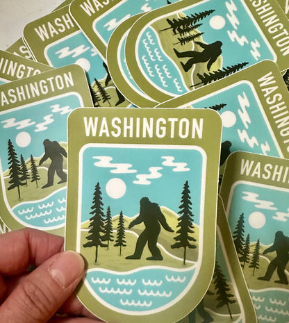 NEW* State Scenic Route Washington - Vinyl Sticker