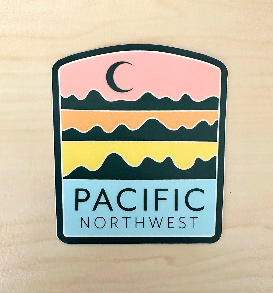 Scenic Pacific Northwest - Vinyl Sticker