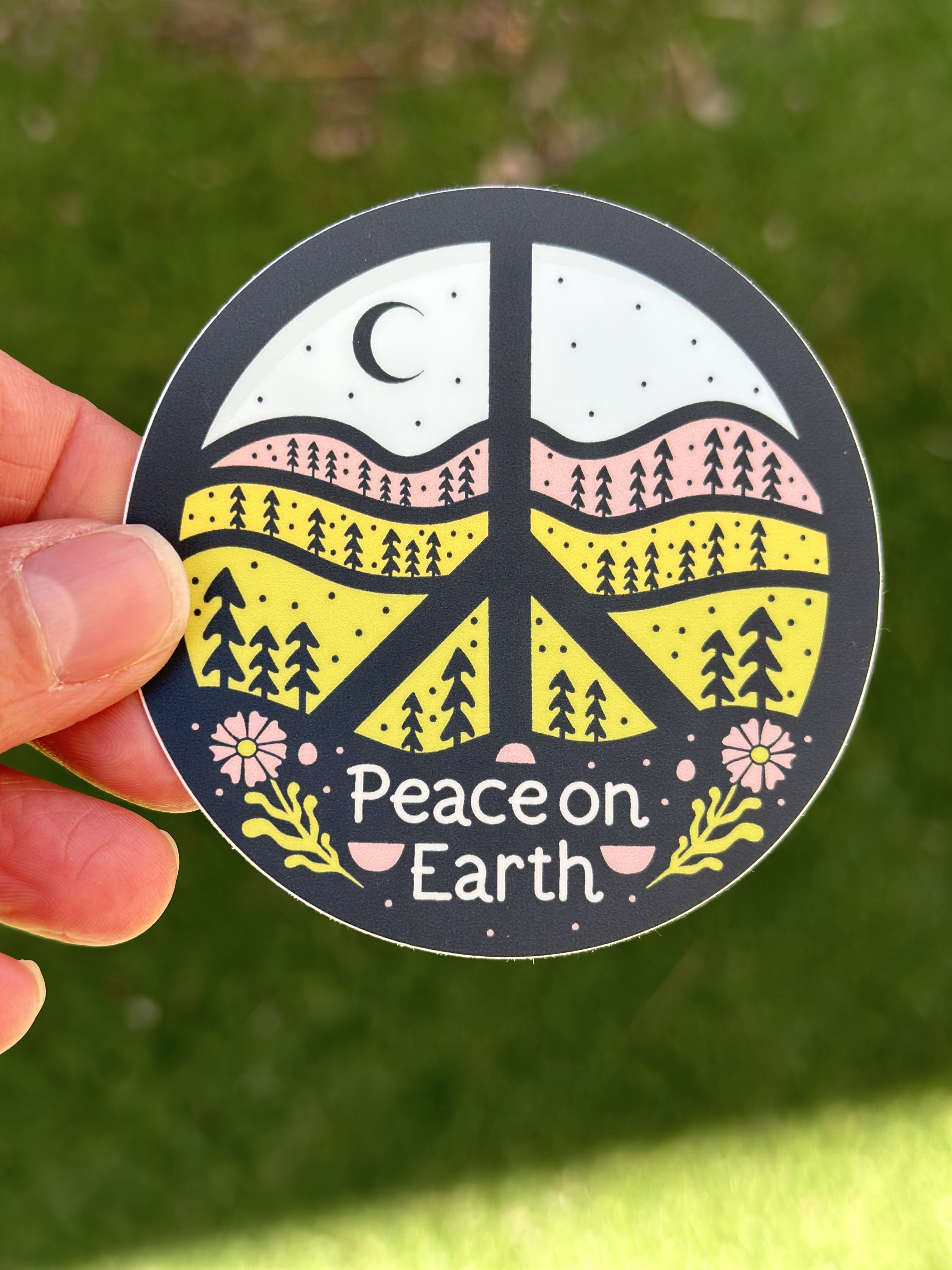 Peace on Earth - Vinyl Sticker