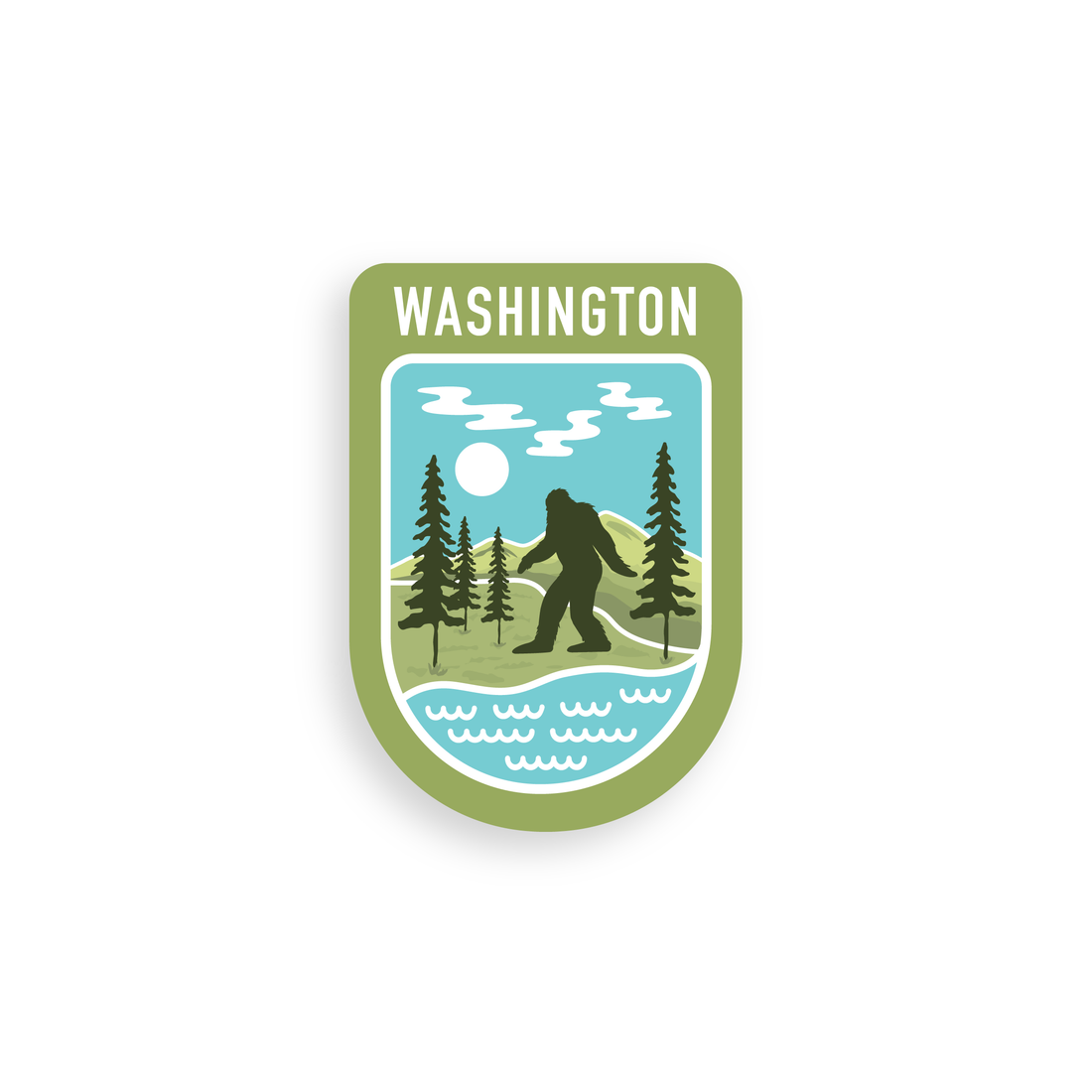 NEW* State Scenic Route Washington - Vinyl Sticker