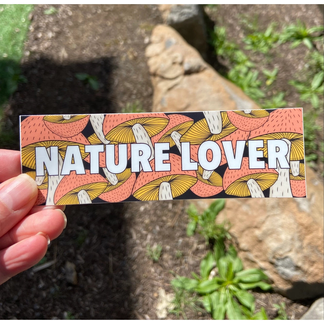 Nature Lover - Vinyl Sticker