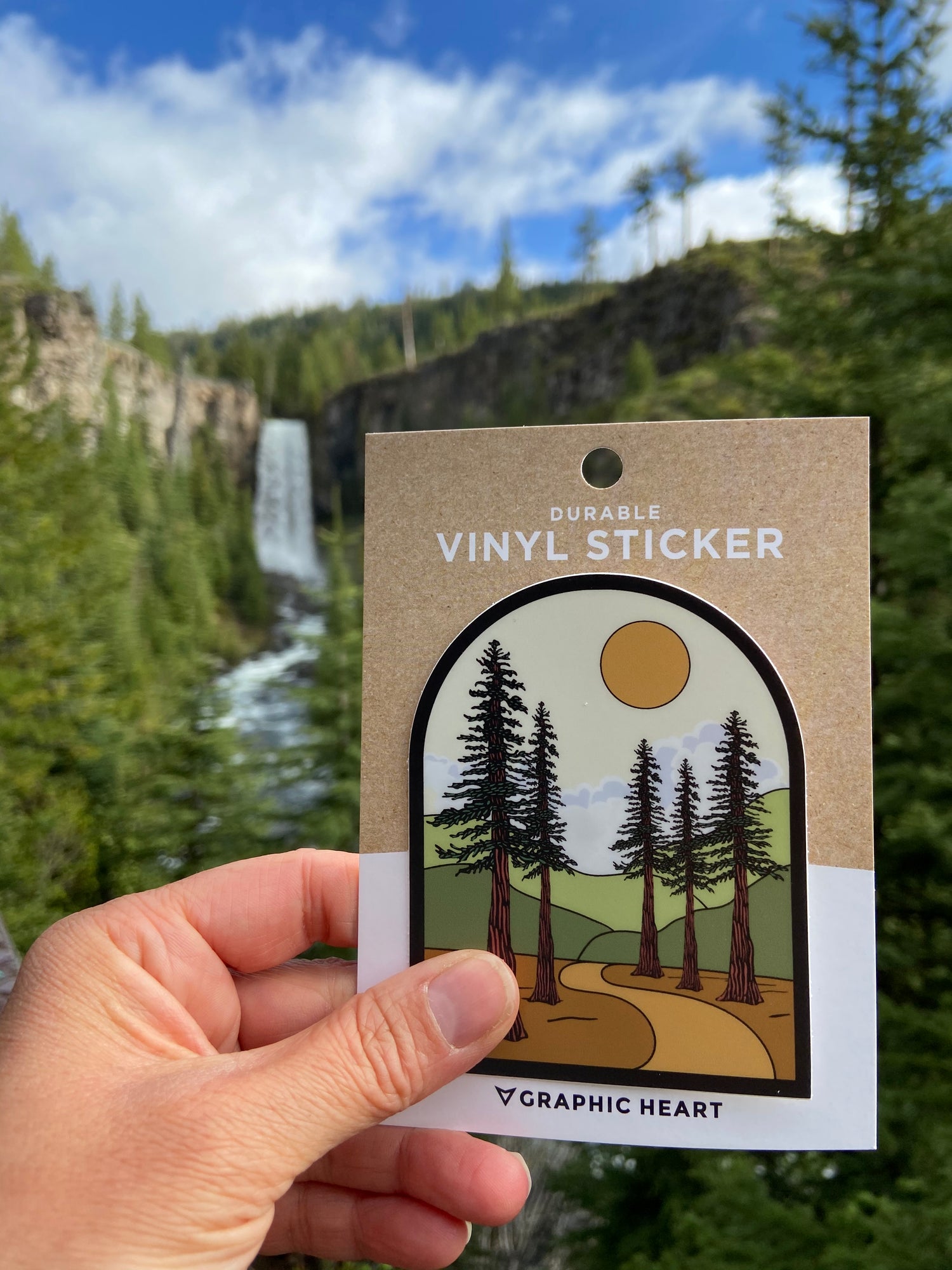 Forest Path - Vinyl Sticker