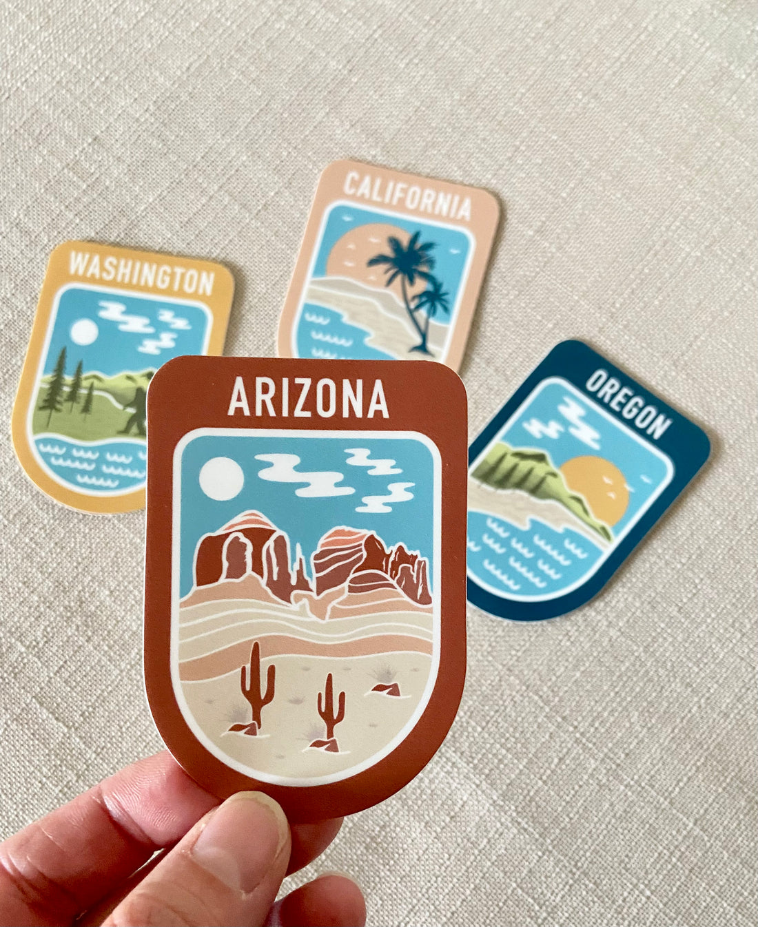 State Scenic Route Arizona - Vinyl Sticker