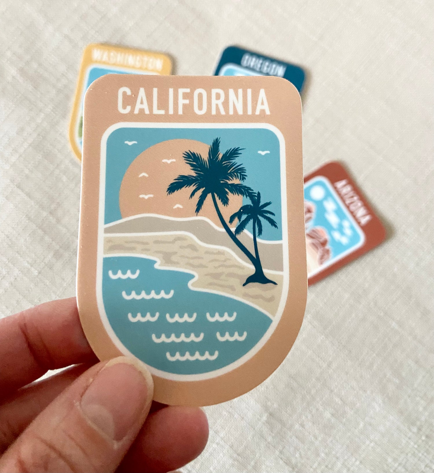 State Scenic Route California - Vinyl Sticker