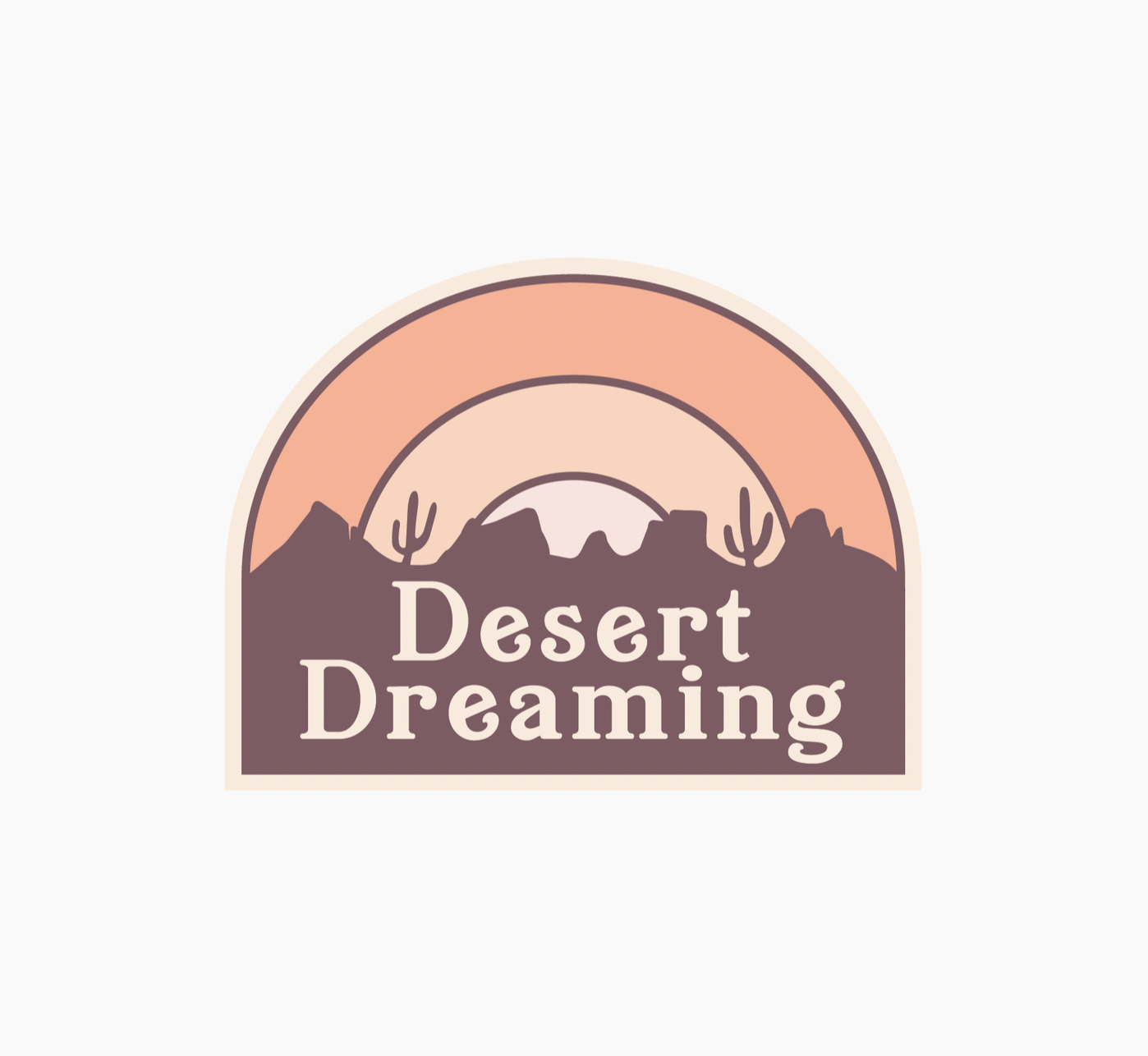 Desert Dreaming - Vinyl Sticker
